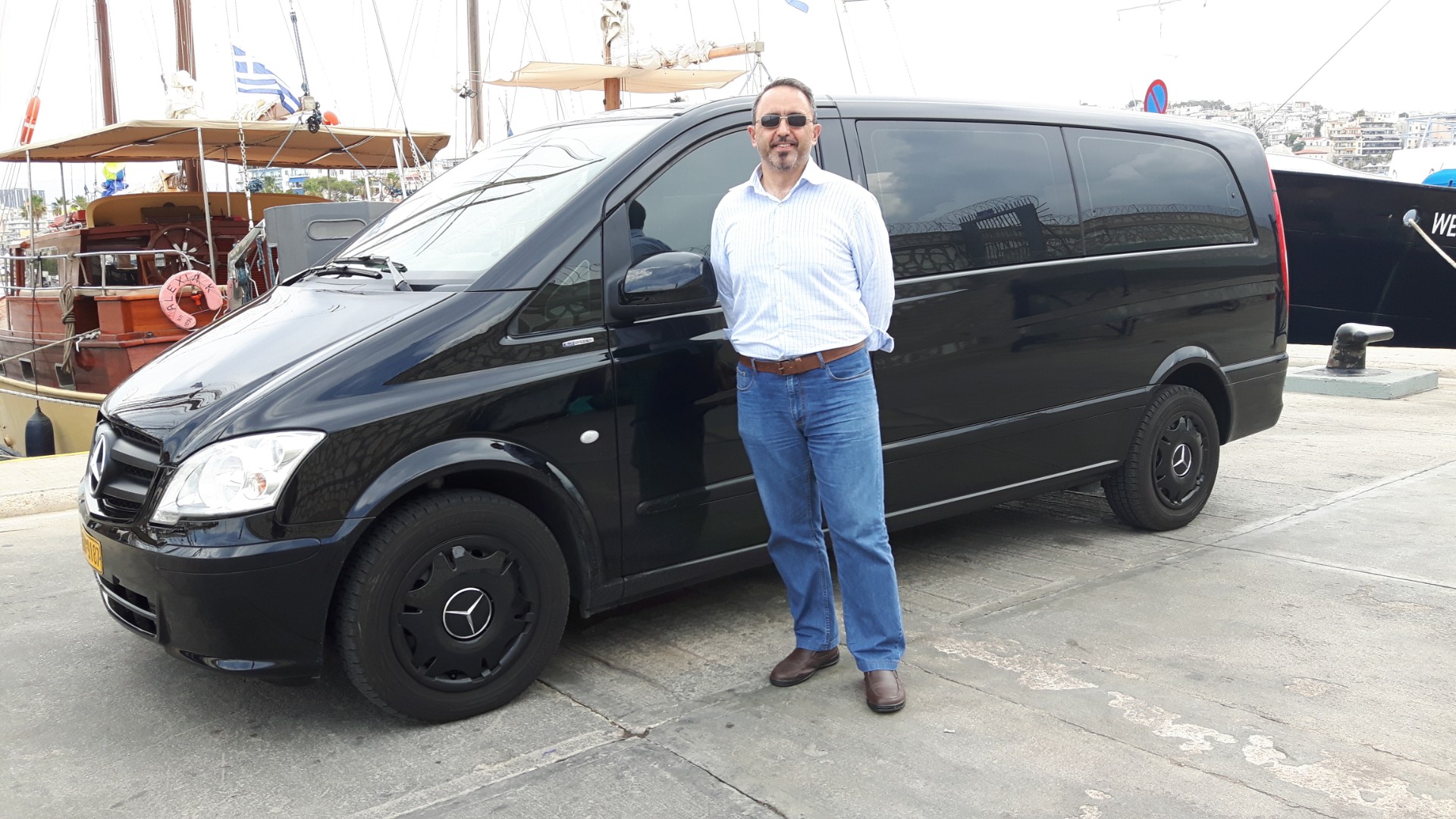 The ride with Dimitris